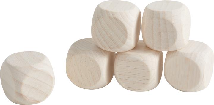 Image du produit Rayher Cubes en bois, 18x18mm, 6 pièces