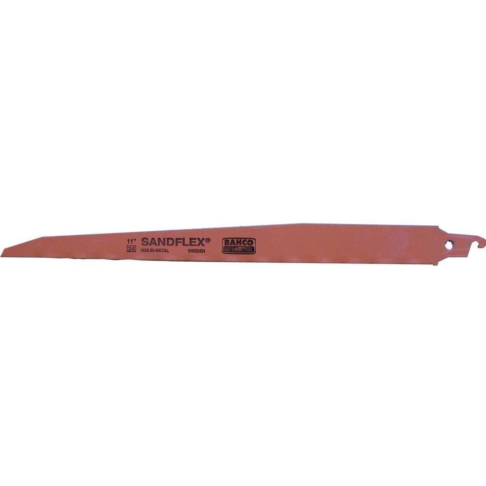 Bahco, Sägeblatt, Auswechselbares Sandflex-Metall-Handstichsägeblatt, 24 Zähne pro Zoll, 310 mm