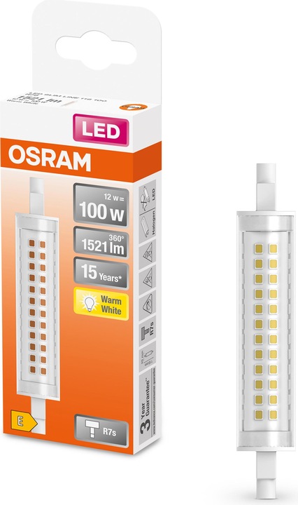 Image du produit Osram Slim Line (R7, 12 W, 1521 lm, 1 x, E)