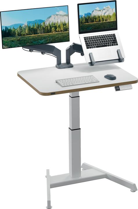 Actual product image Leitz Ergo Compact Workstation Electric height-adjustable desk (80 x 60 x 130 cm)