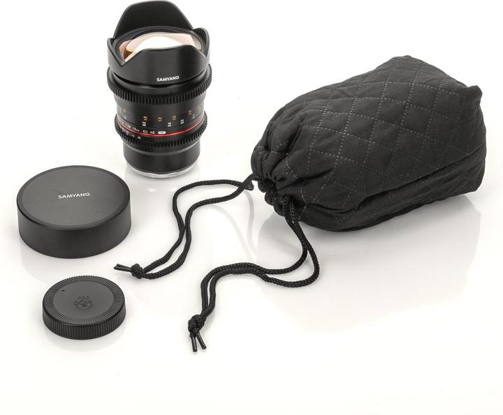 Actual product image Samyang 16mm T2.6 Sony E (Sony E, APS-C / DX, full size)