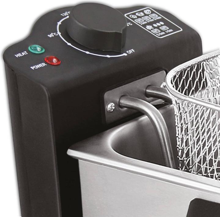 Actual product image Emerio 3.0L Oil Fryer