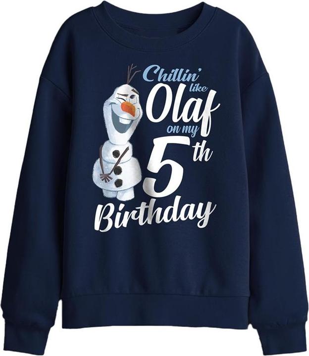 Produktbild Disney Frozen Chillin Like Olaf Sweatshirt 5. Geburtstag (128)