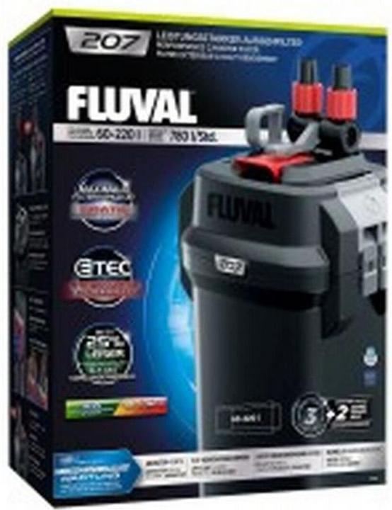 Produktbild Fluval 207 Performance (220 l, Aussenfilter, Süsswasser, Salzwasser)