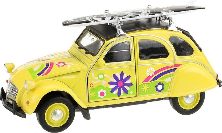 Image du produit Toi-Toys Modèle réduit de voiture Welly Citroën avec planche de surf