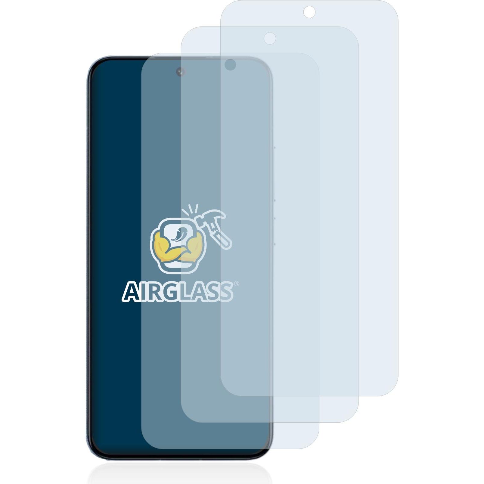 Thumbnail - BROTECT AirGlass Panzerglasfolie (3 Stück, Xiaomi 13), Smartphone Schutzfolie, Transparent