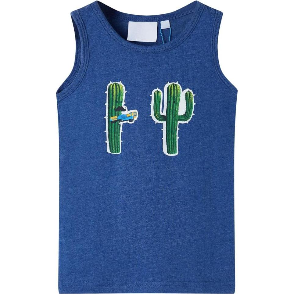 VidaXL, Jungen, Shirt, Jakayla, Blau, (128)
