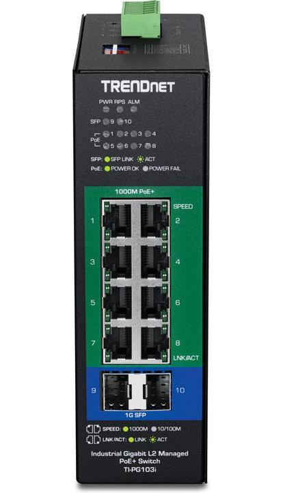 Immagine prodotto Trendnet 10-Port Industrial Gigabit L2 (10 porte)
