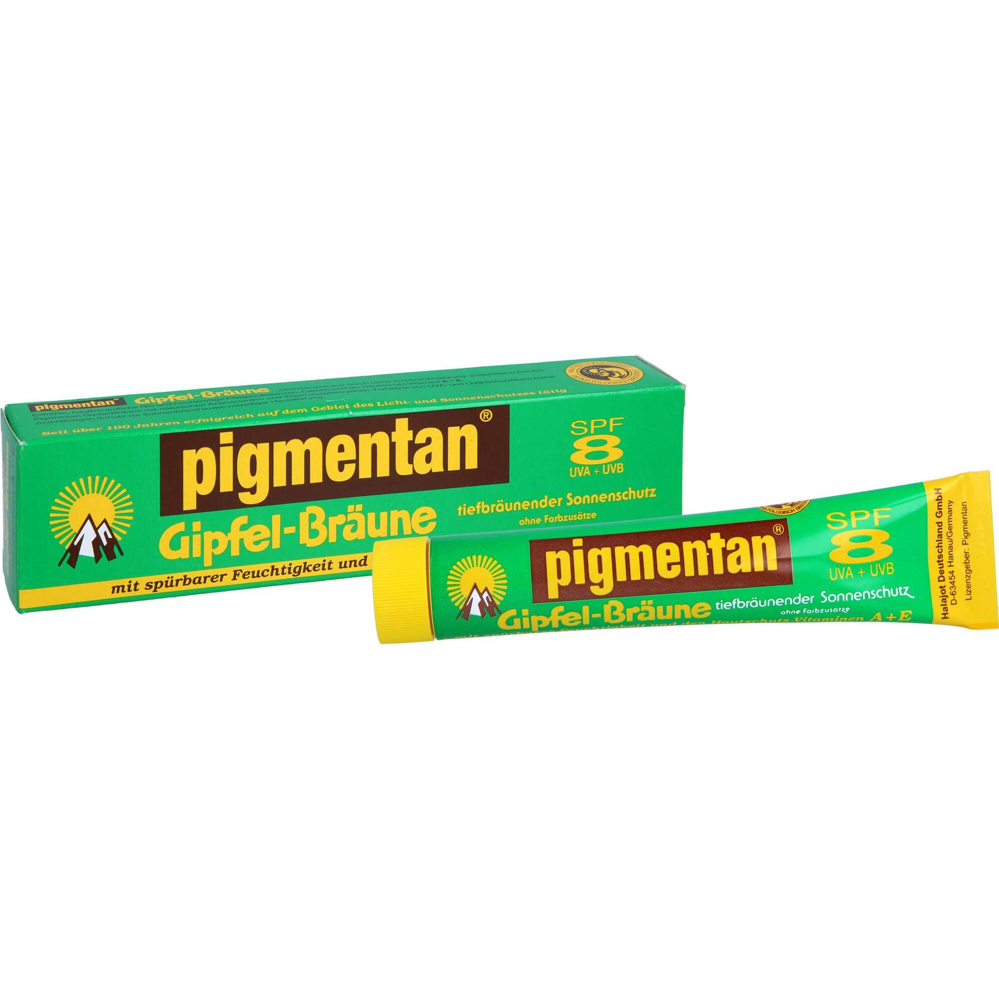Thumbnail - Pigmentan, Sonnencreme, Gipfel-Bräune SPF 8 Sonnenschutzcreme, 50 ml Creme (Sonnencreme, 50 ml)