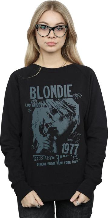 Actual product image Blondie Womens/Ladies Tour 1977 Chest Sweatshirt (L)