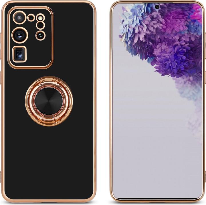 Actual product image Cadorabo Case for Samsung Galaxy S20 ULTRA in TPU with camera protection and ring LM089 Style (Samsung Galaxy S20 Ultra)