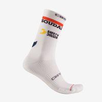 Castelli Soudal Quick-Step Rosso Corsa Pro 18 Sock (M/L)