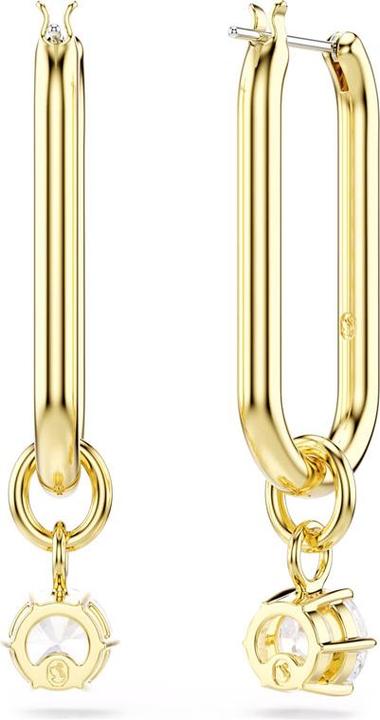 Immagine prodotto Swarovski Constella Drop Ohrhänger Rundschliff Weiss Goldlegierungsschicht (Metallo Swarovski)