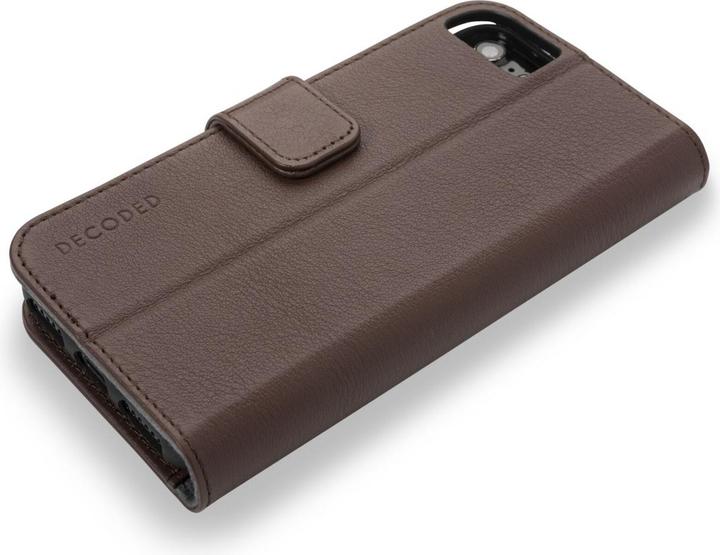 Immagine prodotto Decoded D6IPO7WC4CBN Custodia per cellulare (4.7") Custodia a portafoglio Marrone (Sharp Aquos Sense2, Apple iPhone SE (terza generazione))