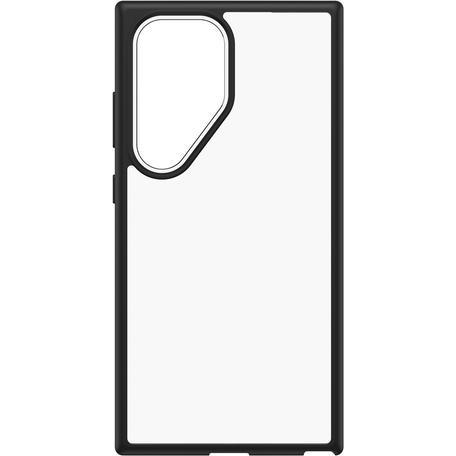 OtterBox React (Samsung Galaxy S24 Ultra), Smartphone Hülle, Transparent, Schwarz