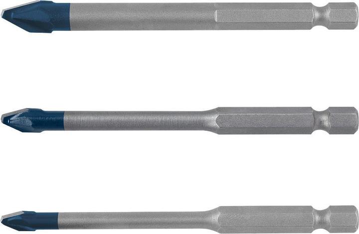 Actual product image Bosch Professional Zubehör EXPERT HardCeramic HEX-9 drill bit set, 5/6/8 mm, 3 pcs. (6 mm, 5 mm, 8 mm)