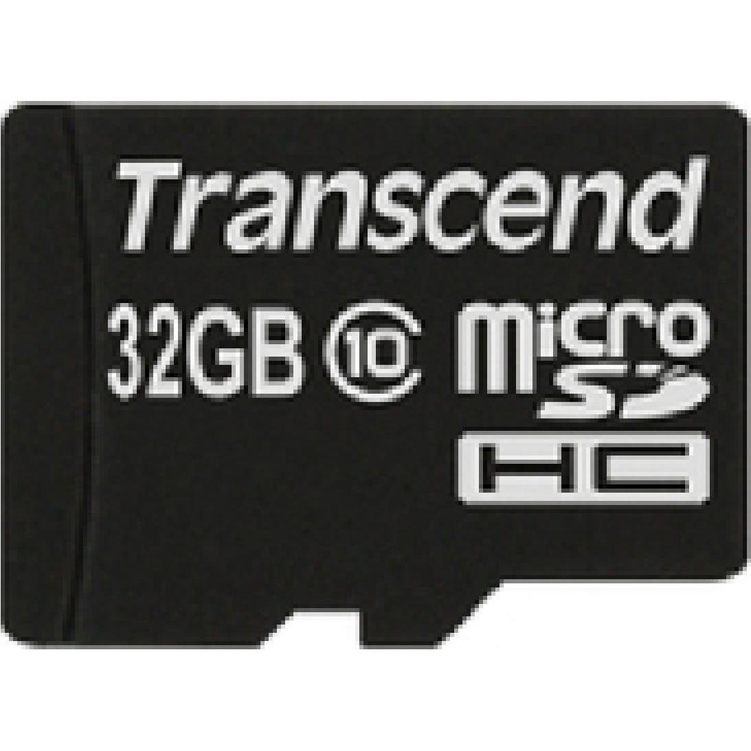 Transcend Nero Scheda Microsdhc (32 Gb, Microsdhc, U1, Uhs-I), Scheda Di Memoria,