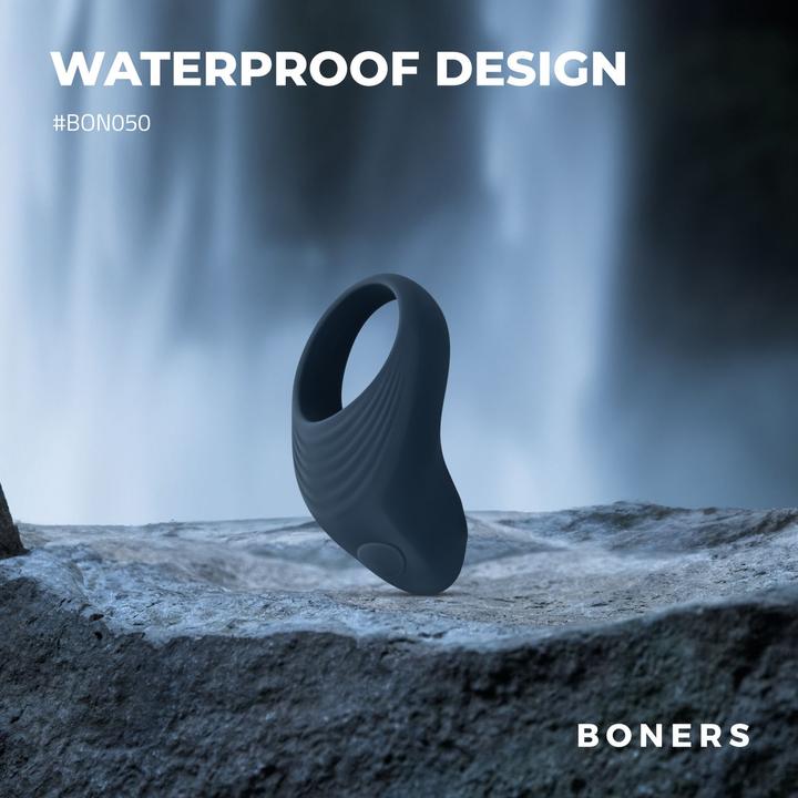 Actual product image Boners Vibrating Cockring (4 cm)