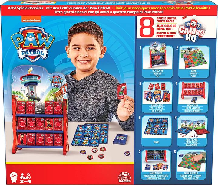 Spin Master Collection de jeux Paw Patrol (Allemand, Italien, Néerlandais)