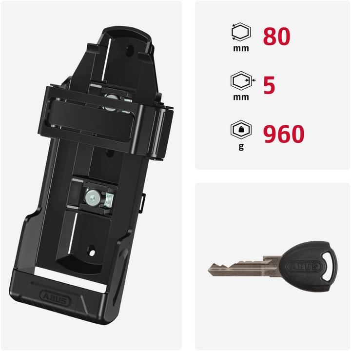 Produktbild Abus Faltschloss Bordo uGrip 5700K (80 cm)