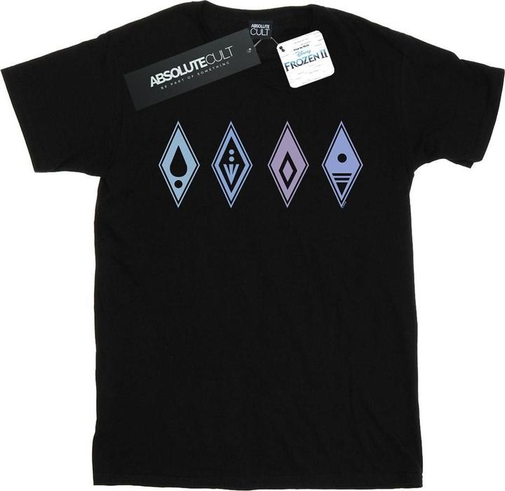 Immagine prodotto Disney Frozen 2 Elements Symbols Maglietta Uomo (L)