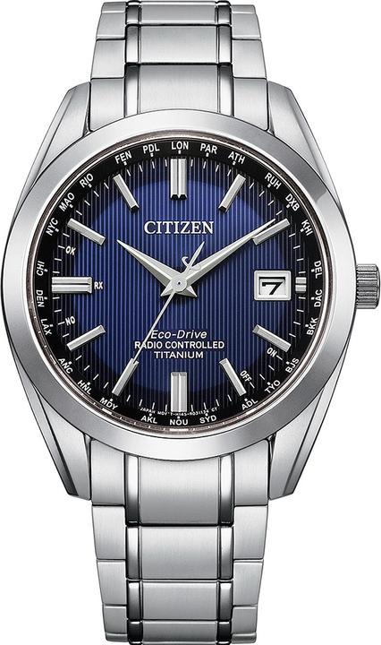 Actual product image Citizen CB0260-81L Eco-Drive Radio Controlled Titanium Watch 40mm 10ATM (Analogue wristwatch, 40 mm)