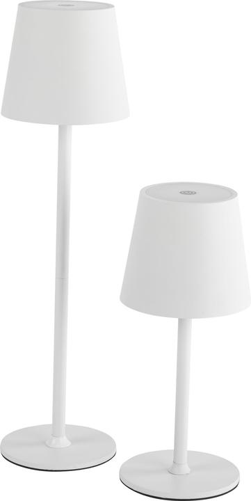 Actual product image Idena LED table lamp battery white 37cm dimmable indoor and outdoor