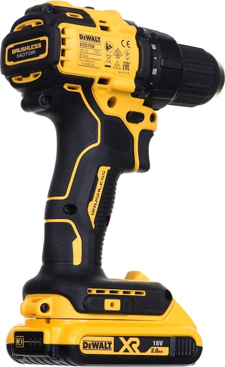 Actual product image DeWalt DCD708D2TQW (Rechargeable battery operated)