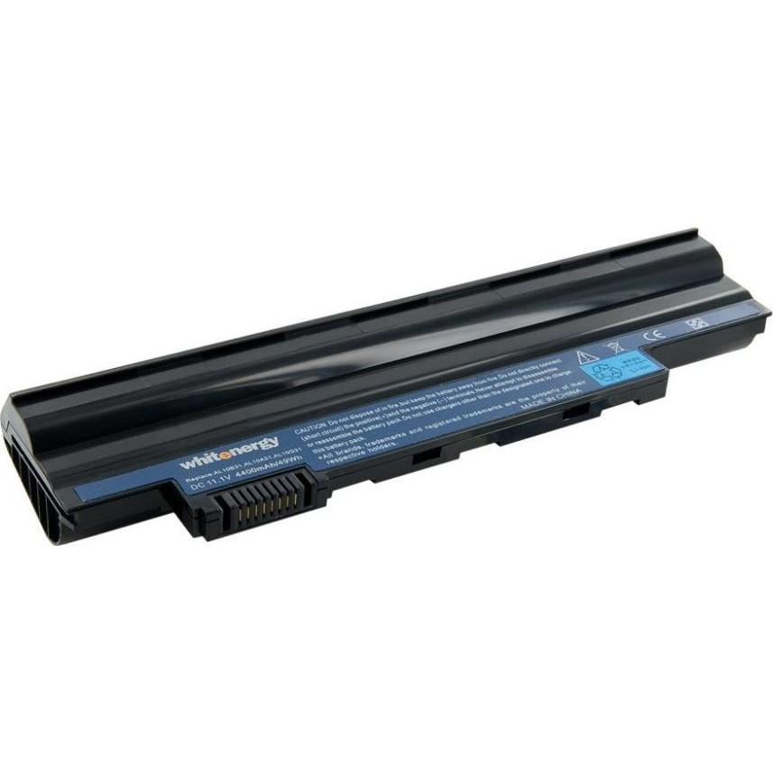 Whitenergy Akku (4400 mAh), Notebook Akku, Schwarz