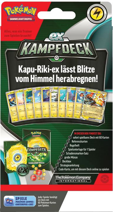 Produktbild Pokémon Pokemon EX-Kampfdeck (Deutsch, Deck)