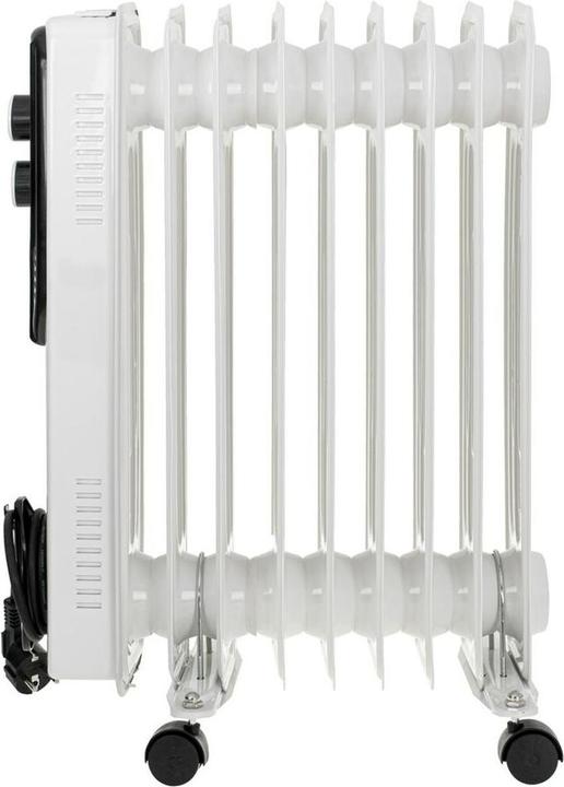 Produktbild Adler AD 7816 Oil-Filled Radiator, 9 Ribs, 3 Heating Powers: 800W-1200W-2000W, White (2000 W)