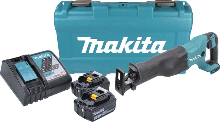 Immagine prodotto Makita DJR 186 RGK Batteria Sega circolare 18 V + 2x Batteria 6,0 Ah + Caricabatterie + Valigetta