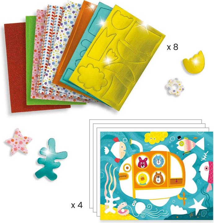 Produktbild Djeco Mosaik Moosgummi