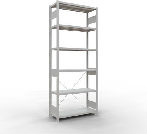 Actual product image Schulte Lagertechnik MULTIplus250 basic racking system with cross braces