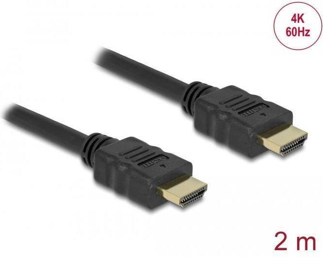 Produktbild Delock HDMI (Typ A) — HDMI (Typ A) (2 m)