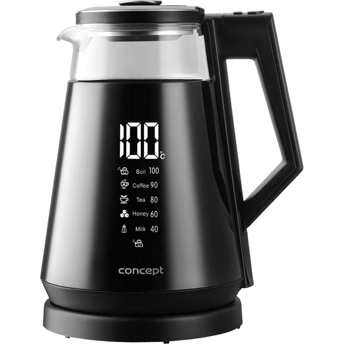 Concept RK4170 Wasserkocher, Wasserkocher, Schwarz