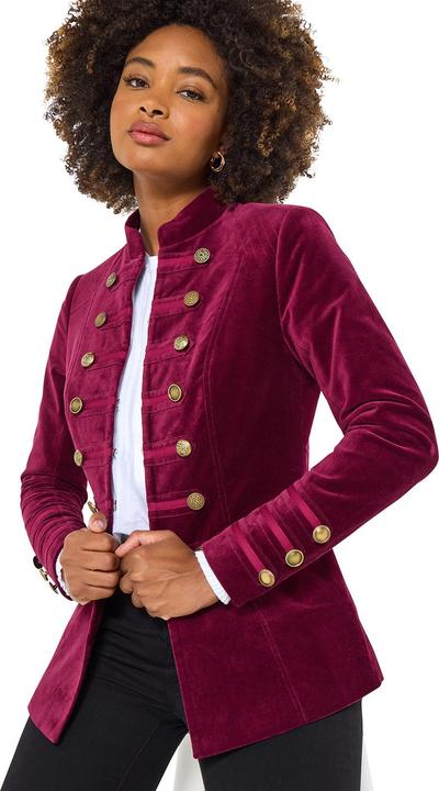 Immagine prodotto Joe Browns Buttoned Velvet Military Jacket (46)