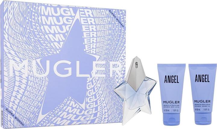 Immagine prodotto Thierry Mugler Angel Eau de Parfum 25ml Set Angel 25ml + Bodylotion + Gel doccia (Set di profumi, Set per la cura del corpo)