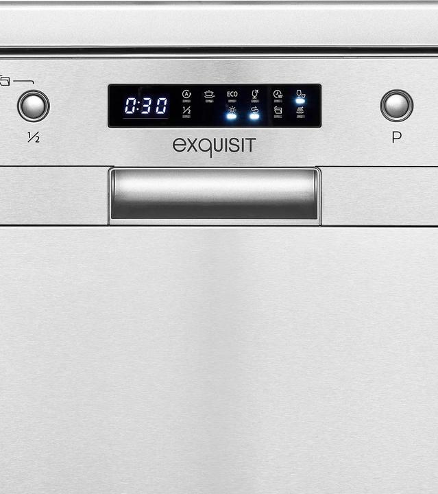 Produktbild Exquisit GSP9414-030D inox, Geschirrspüler (Standgerät)