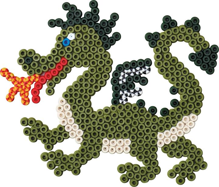 Actual product image Hama mini perler 2000stk mørkegrøn