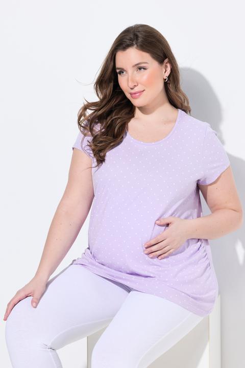 Produktbild Ulla Popken Bellieva-T-Shirts, 2er-Pack, Kurzarm, seitl. Raffung, GOTS (56)