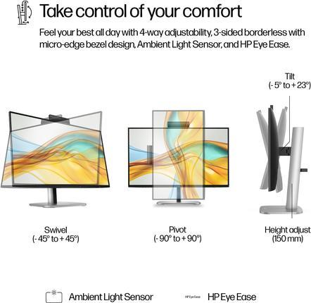 Immagine prodotto HP 524pm Docking Display (1920 x 1080 pixel, 23.80")