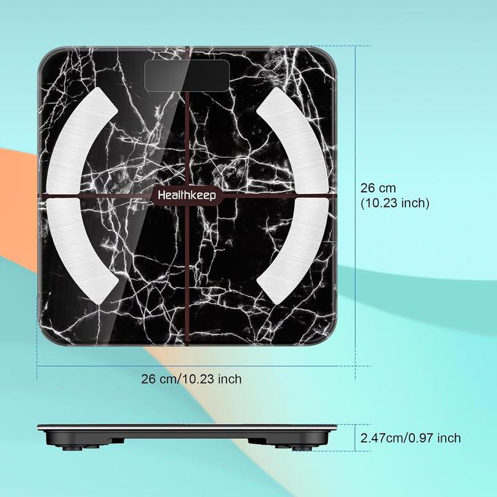 Actual product image Healthkeep Body fat scale (180 kg)