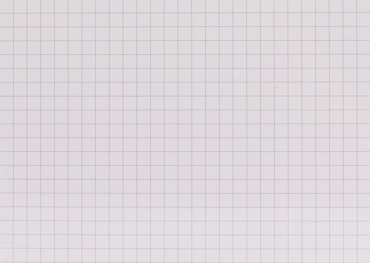 Produktbild Idena Karteikarten kariert 180g/m² weiss DIN A7 100 Stück (A7, 180 g/m²)