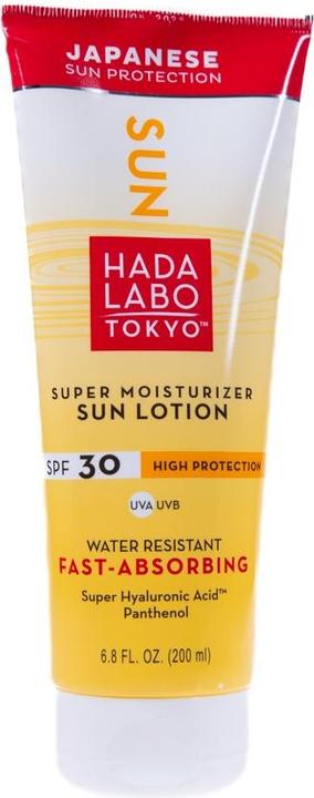 Hada Labo Sunscreen 30 SPF UVA UVB with Panthenol and Hyaluronic Acid (Suntan cream, SPF 30, 200 ml)