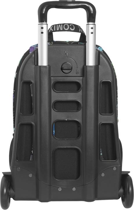 Actual product image Comix Detachable Unisex Trolley Backpack for School Organization