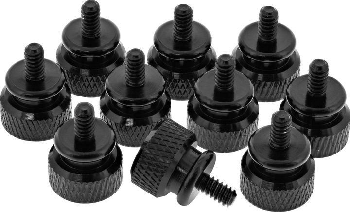 Produktbild Aquatuning Thumbscrews Gehäuse schwarz Bigpack (10 Stück)