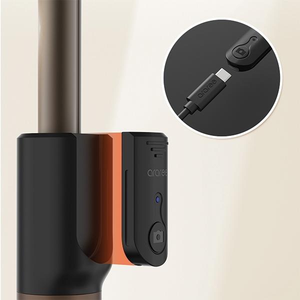 Actual product image Araree Selfie Stick Bluetooth Selfie POD czarny/black Tripod AR60-01729A