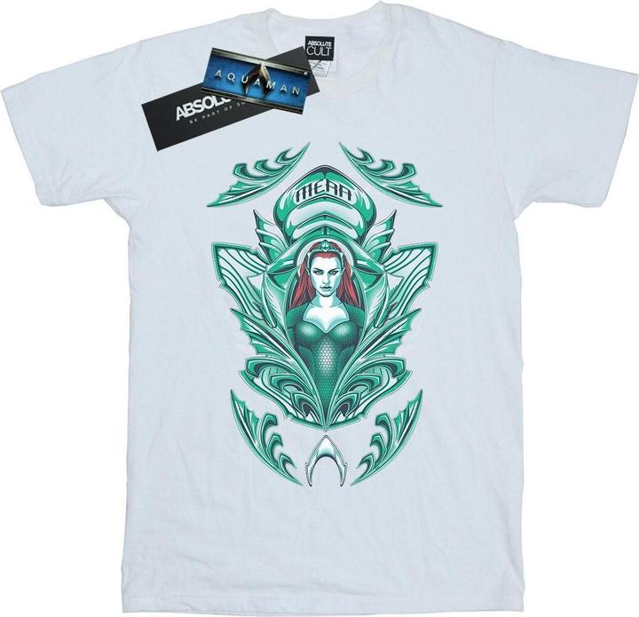 Aquaman Mera Crest TShirt (S)