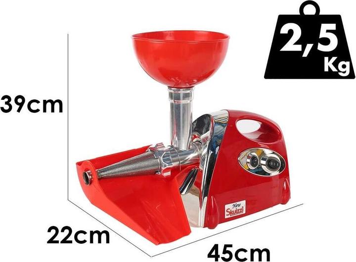 Actual product image Palumbo Squizzi Electric Tomatoes Squeezer New